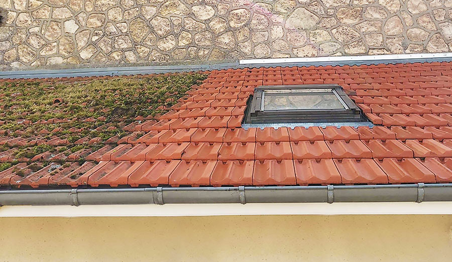 Démoussage toiture - Artisan Debosscher Pas-de-Calais