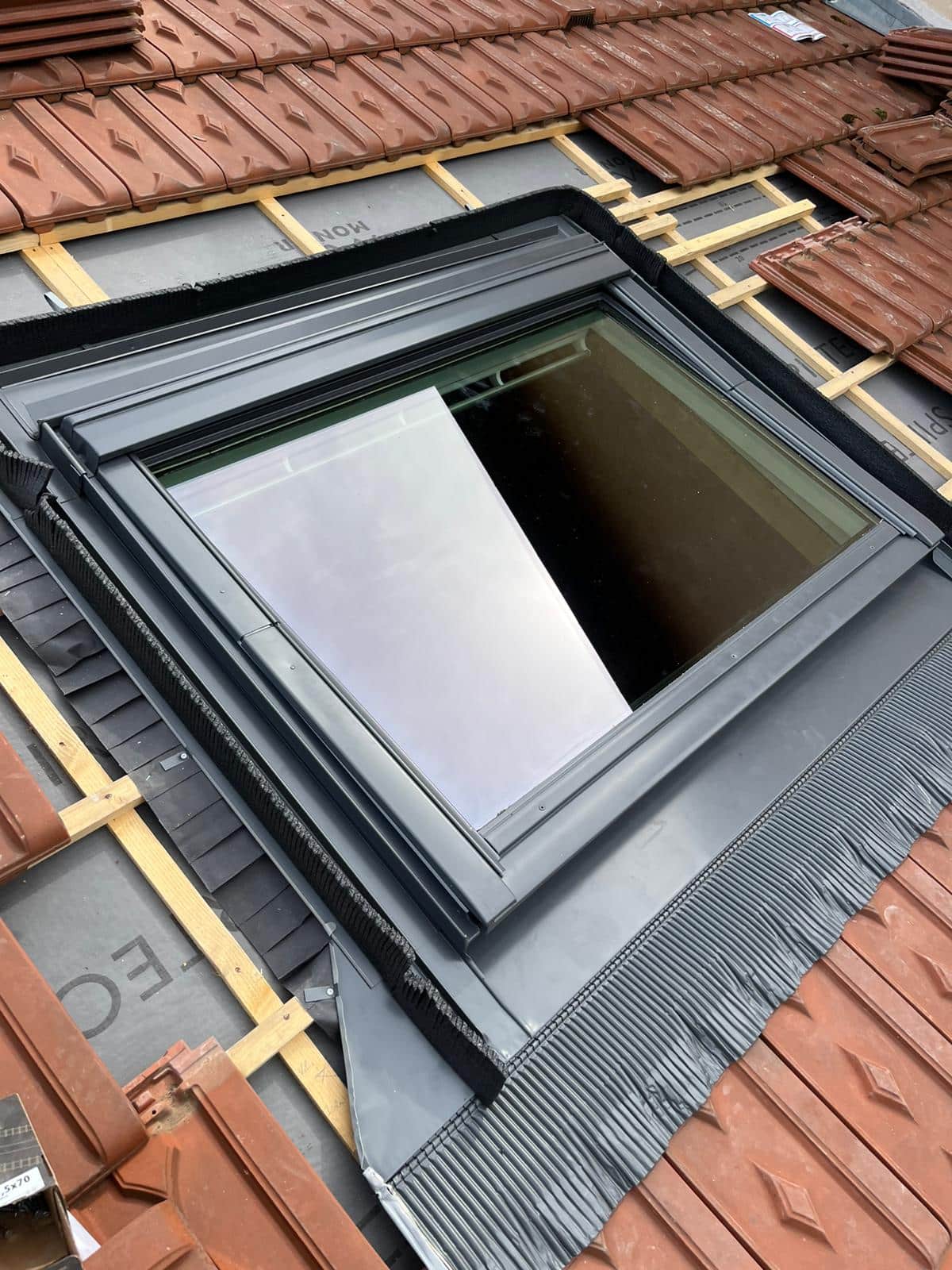 Pose de velux - Artisan Debosscher Pas-de-Calais