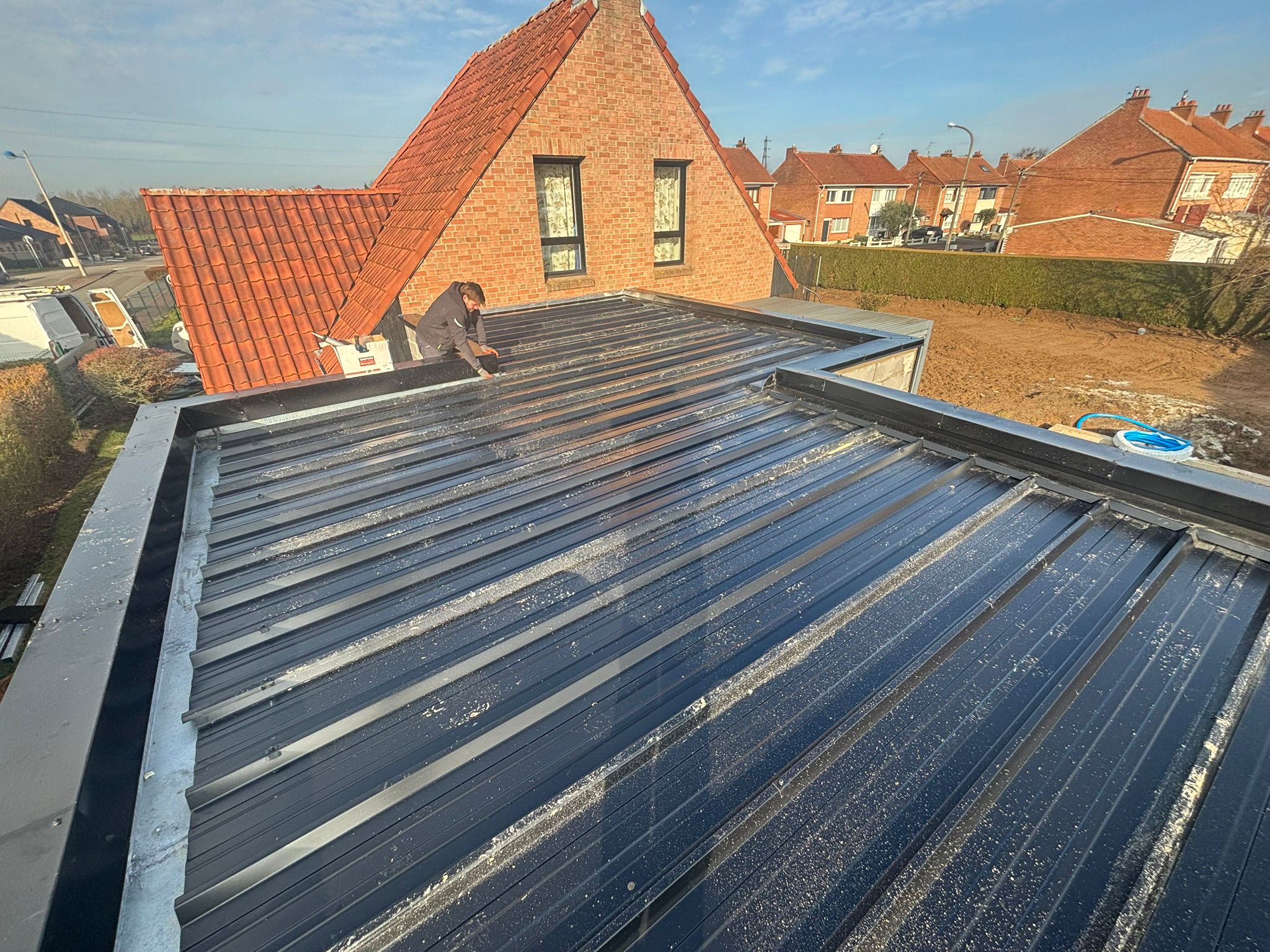 Réalisation couverture Artisan Debosscher - Photo 14