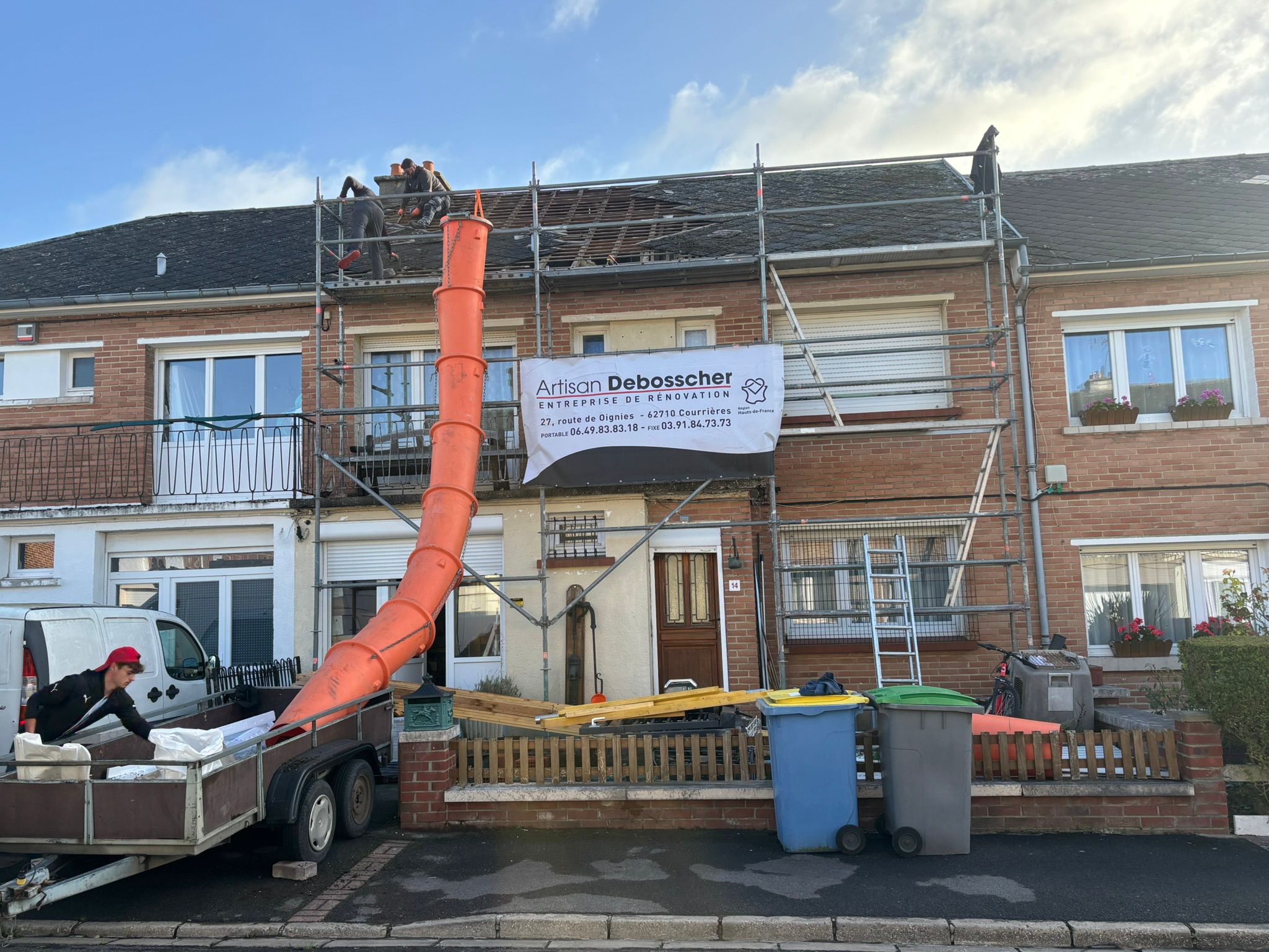 Réalisation couverture Artisan Debosscher - Photo 6